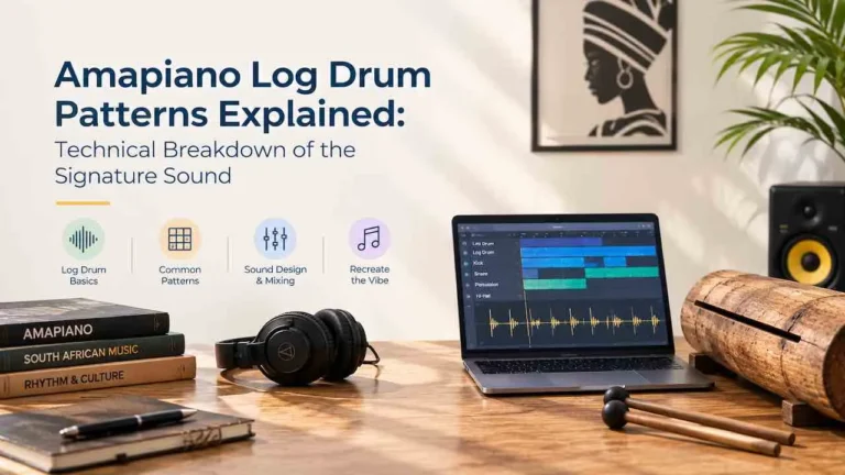 Amapiano Log Drum Patterns Explained: Technical Breakdown of the Signature Sound