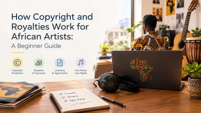 How Copyright and Royalties Work for African Artists: A Beginner Guide