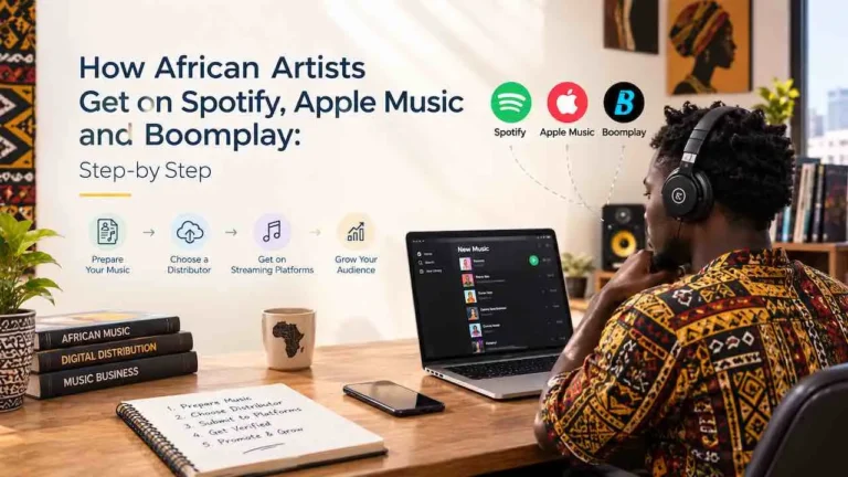 How African Artists Get on Spotify, Apple Music and Boomplay: Step-by-Step